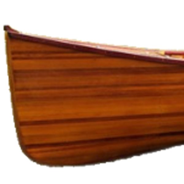 31.5" X 187.5" X 24" Wooden Canoe With Ribs - Image 2