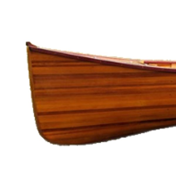 31.5" X 187.5" X 24" Wooden Canoe With Ribs - Image 3