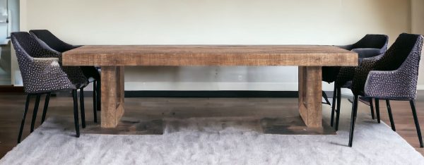 Solid Mango Wood Dining Bench - Image 3