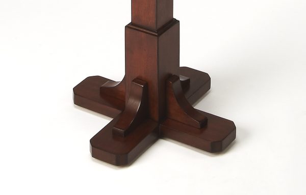 Webster Antique Cherry Coat Rack Tree - Image 2