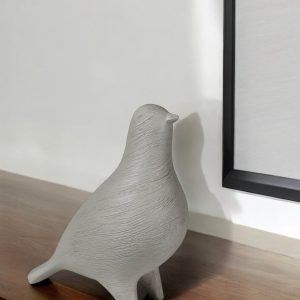Jumbo Textured Ceramic Bird Sculpture