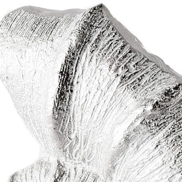 Coastal Silverplate Sea Shell Sculpture - Image 3