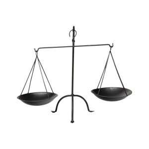 Libra Dark Metal Vintage Decorative Scale