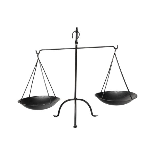 Libra Dark Metal Vintage Decorative Scale