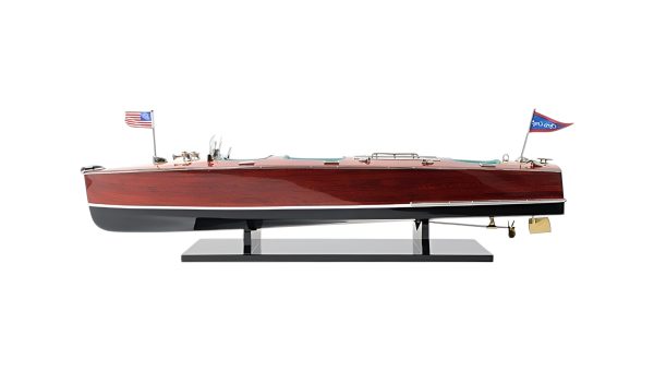 c1928 Chris Craft Triple Cockpit Large Painted Model - Image 2