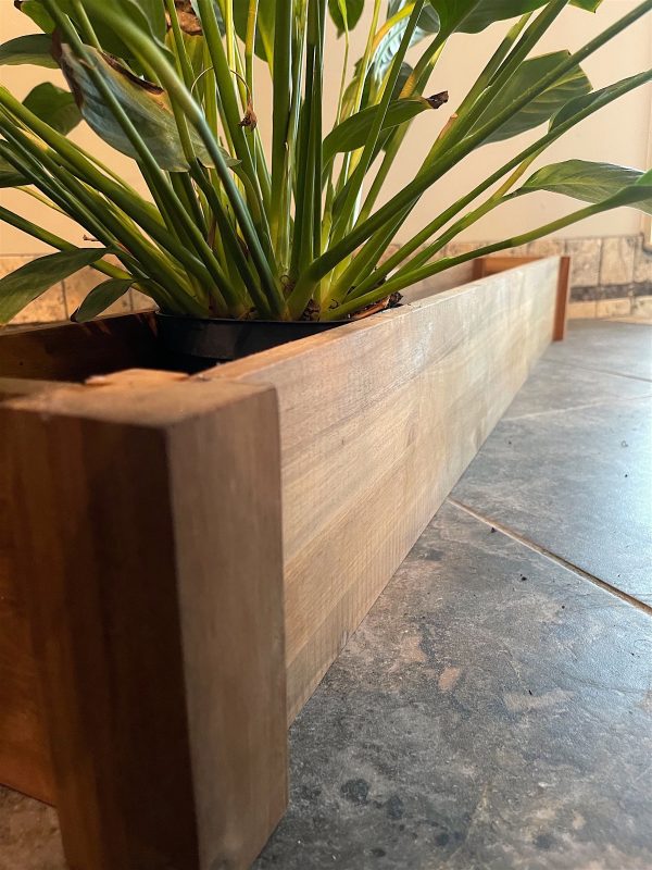 48" Premium Hardwood Vegetable and Flower Planter - Image 3