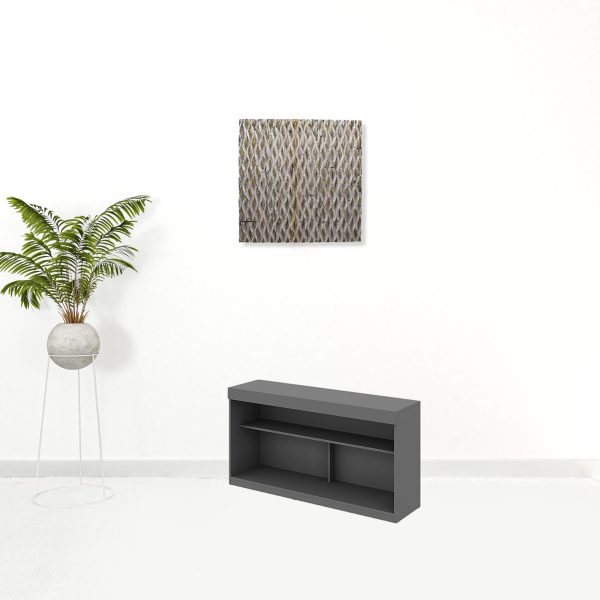 51" Graphite Solid Console Table - Image 3