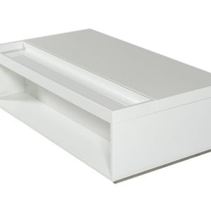 16" White Coffee Table