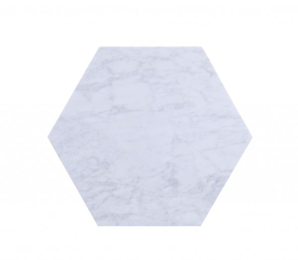 16" X 18" X 20" Silver Marble Wood 2Pc Pk End Table - Image 3