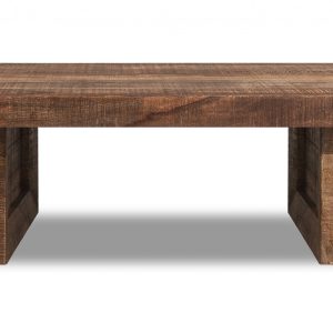 Solid Wood Butcher Block Dining Bench
