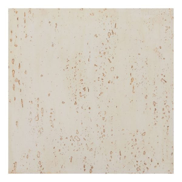 20" Beige Faux Stone Square End Table - Image 3